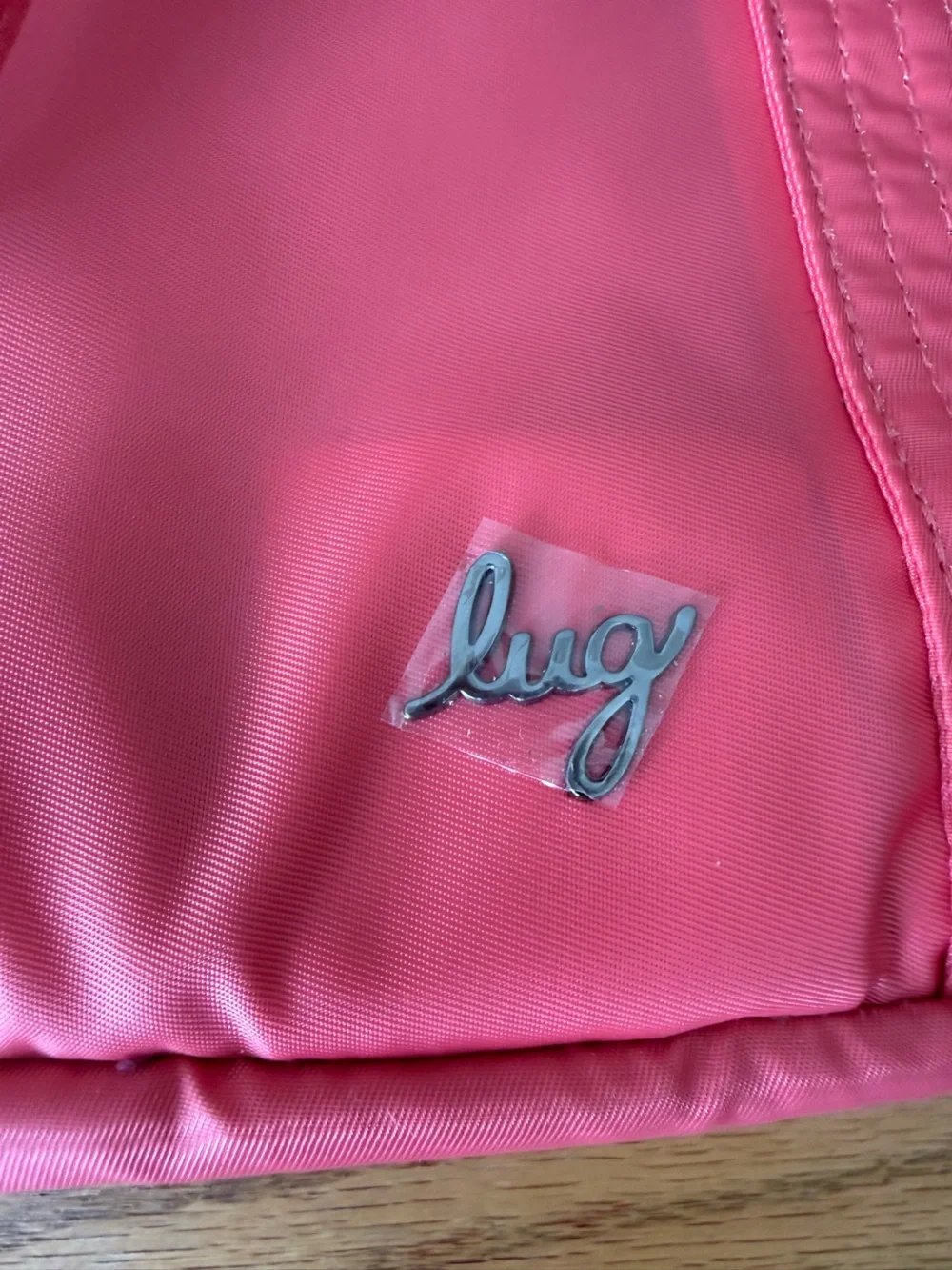 Lug Scramble Insulated Tote Pink Watermelon NEW